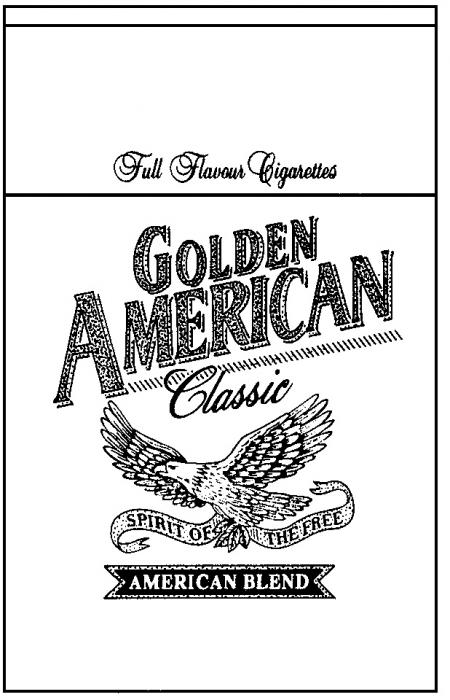 GOLDEN AMERICAN SPIRIT OF THE FREE CLASSIC BLEND FULL FLAVOUR SIGARETTES