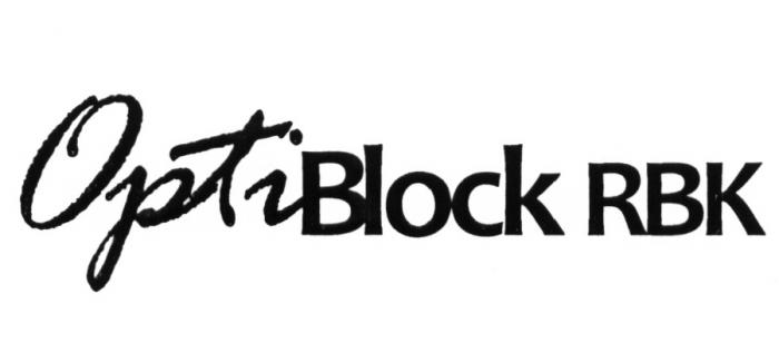 OPTIBLOCK OPTI BLOCK RBK OPTIBLOCK