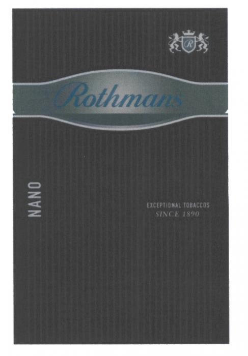 ROTHMANS ROTHMANS NANO EXCEPTIONAL TOBACCOS SINCE 18901890