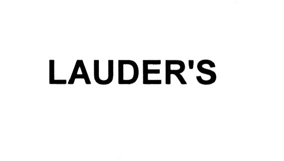 LAUDER LAUDERS LAUDER LAUDERSLAUDER'S