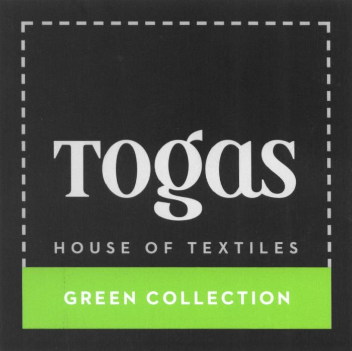 TOGAS TOGAS HOUSE OF TEXTILES GREEN COLLECTIONCOLLECTION