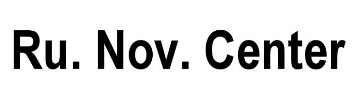 RUNOV RUNOVCENTER NOVCENTER RU.NOV.CENTER RU.NOV. RUNOV RU. NOV. CENTERCENTER