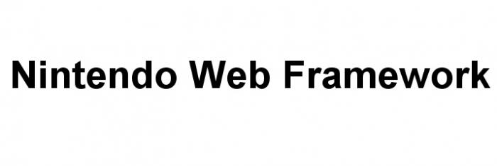 NINTENDO WEBFRAMEWORK FRAMEWORK NINTENDO WEB FRAMEWORK