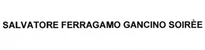 SALVATORE FERRAGAMO GANCINO SOIRE SALVATORE FERRAGAMO GANCINO SOIREESOIREE