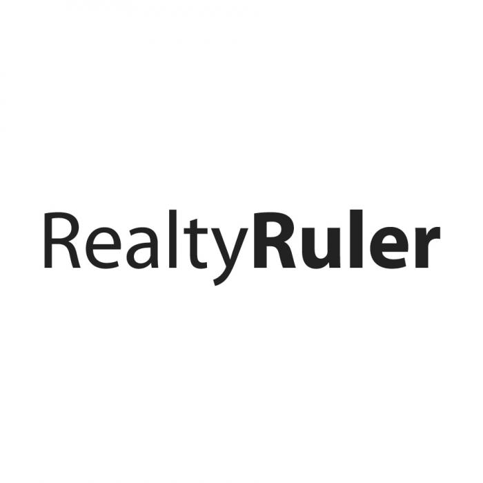 REALTYRULER RULER REALTY RULER REALTYRULER