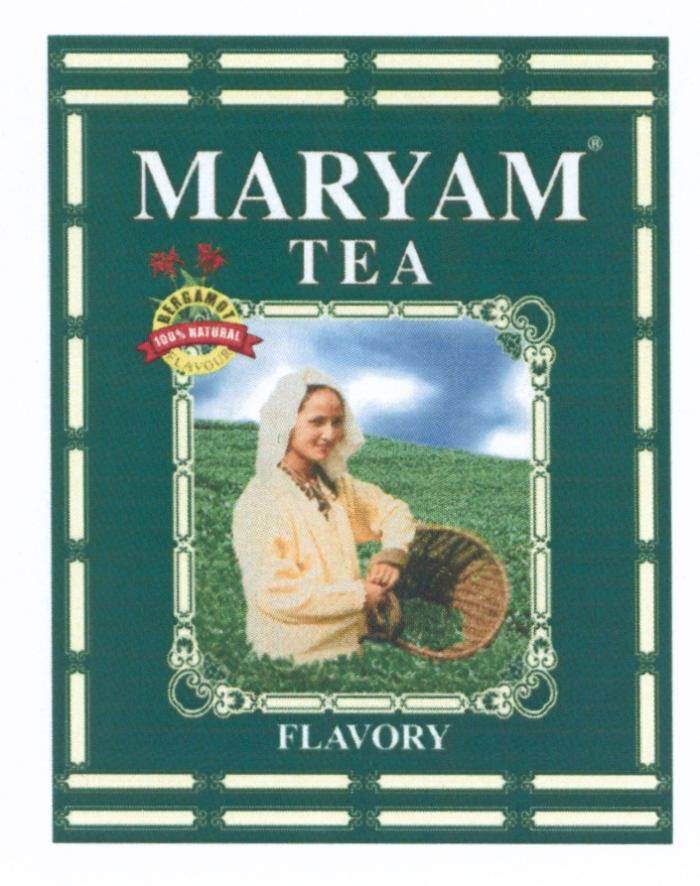 MARYAM FLAVORY MARYAM TEA FLAVORY BERGAMOT FLAVOUR 100% NATURALNATURAL