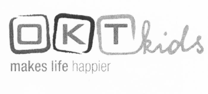 ОКТ OKT OKTKIDS ОКТ OKT KIDS MAKES LIFE HAPPIERHAPPIER