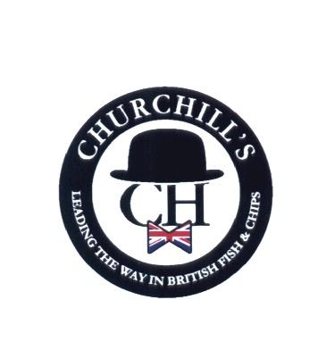 CHURCHILL CHURCHILLS CHURCHILL CH CHURCHILLS LEADING THE WAY IN BRITISH FISH & CHIPSCHURCHILL'S CHIPS