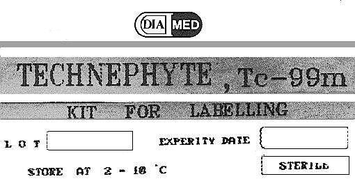 DIAMED TECHNEPHYTE DIA MED KIT FOR LABELLING