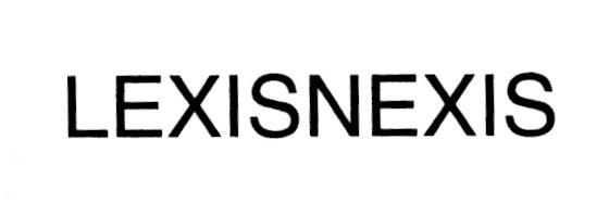 LEXIS NEXIS LEXISNEXIS LEXISNEXIS