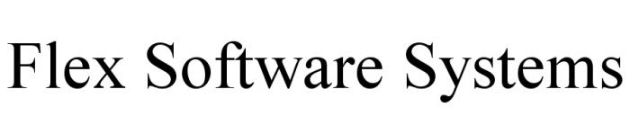 FLEX SOFTWARE SYSTEMSSYSTEMS