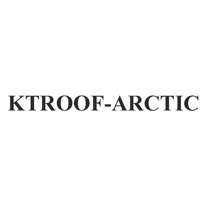 KTROOF KTROOF - ARCTICARCTIC