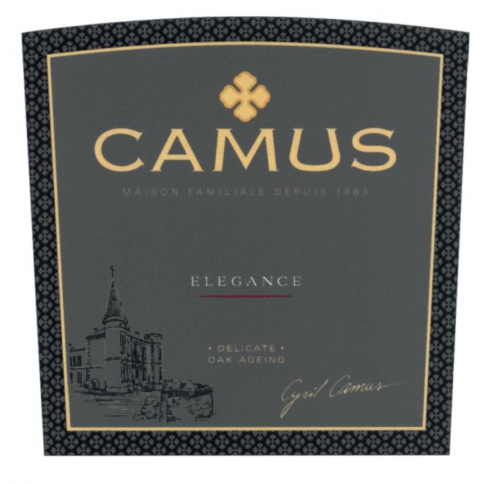 CYRIL CAMUS CYRILCAMUS CAMUS ELEGANCE DELICATE OAK AGEING CYRIL CAMUS MAISON FAMILIALE DEPUIS 18631863