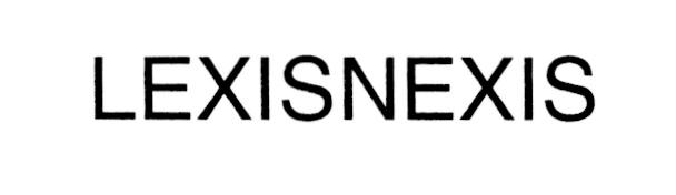 LEXIS NEXIS LEXISNEXIS LEXISNEXIS