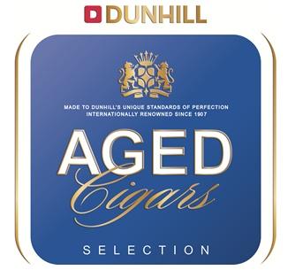 DUNHILL DUNHILLS DUNHILL AGED CIGARS SELECTION DUNHILLS UNIQUE STANDARDS OF PERFECTION INTERNATIONALLY RENOWNED SINCE 1907DUNHILL'S 1907