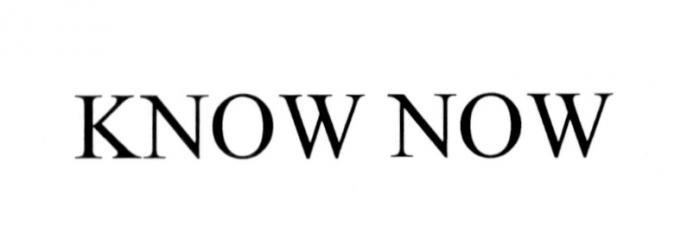 KNOW NOWNOW