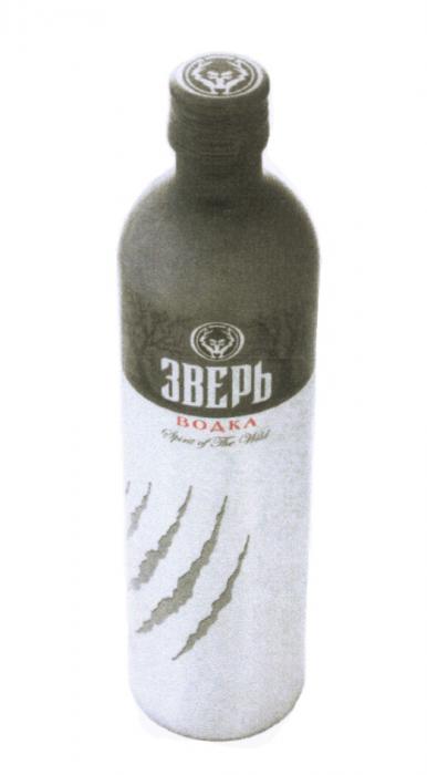 ЗВЕРЬ SPIRIT OF THE WILD RUSSIAN VODKA ВОДКАВОДКА