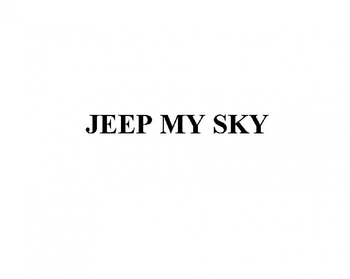 JEEP JEEP MY SKYSKY