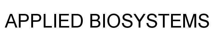 BIOSYSTEMS APPLIED BIOSYSTEMS