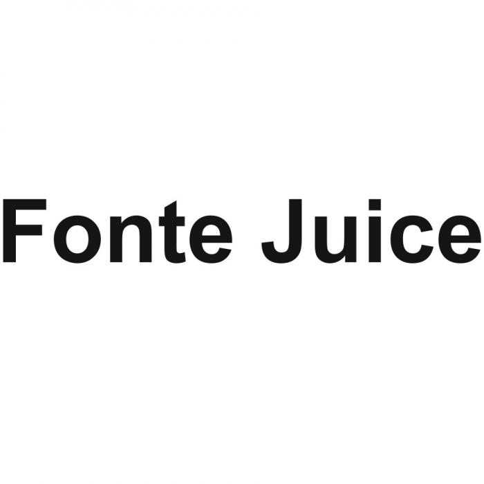 FONTEJUICE FONTE FONTE JUICEJUICE