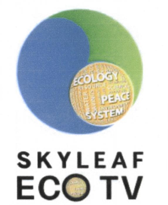 SKYLEAF ECOTV SKYLEAF ECO TV ECOLOGY PEACE SYSTEMSYSTEM