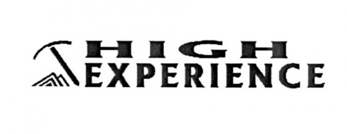 HIGHEXPERIENCE HIGH EXPERIENCEEXPERIENCE