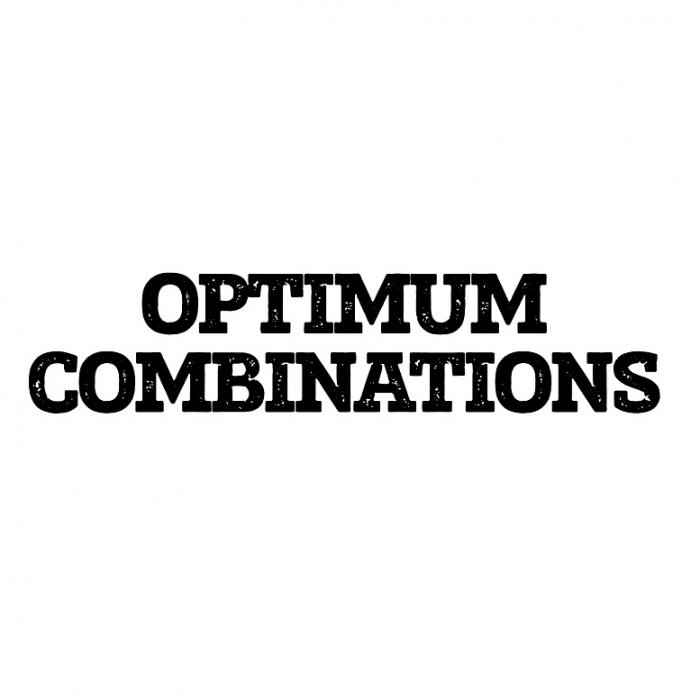 OPTIMUM COMBINATIONSCOMBINATIONS