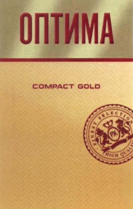 PM ОПТИМА COMPACT GOLD FINEST SELECTION HIGH QUALITYQUALITY