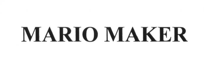 MARIOMAKER MARIO MAKER MARIO MAKER