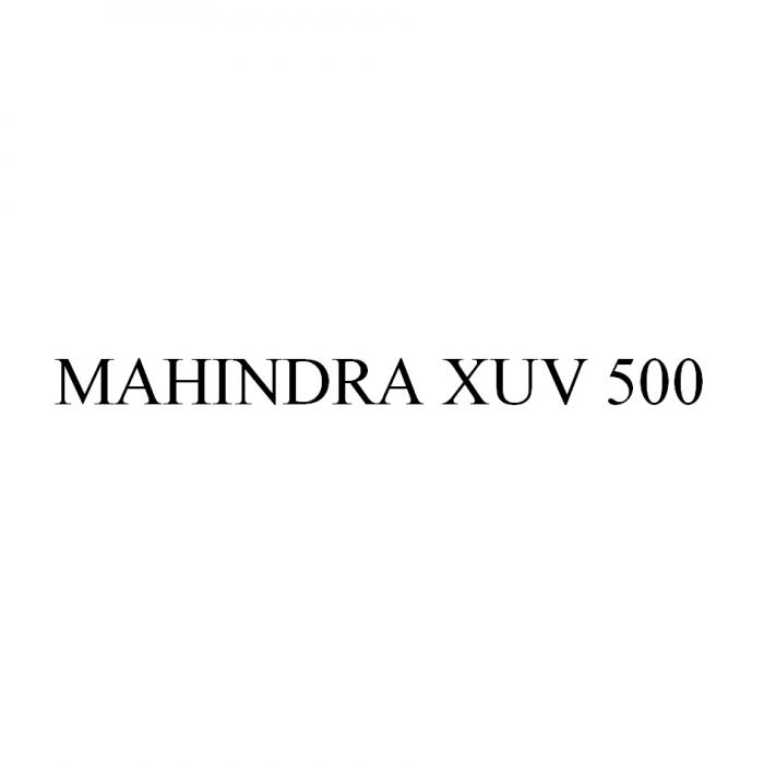 MAHINDRA XUV MAHINDRA XUV 500500