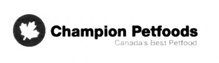 PETFOOD PETFOODS CANADA CHAMPION PETFOODS CANADAS BEST PETFOODCANADA'S