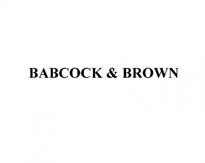 BABCOCK & BROWNBROWN