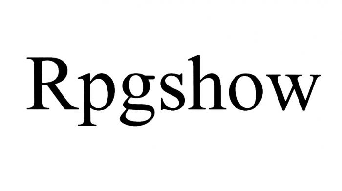 RPG RPGSHOWRPGSHOW