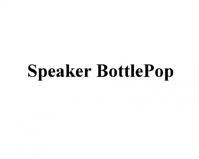 BOTTLEPOP BOTTLE POP SPEAKER BOTTLEPOP