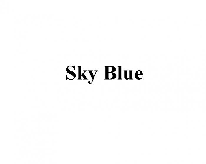 SKYBLUE BLUESKY SKY BLUEBLUE