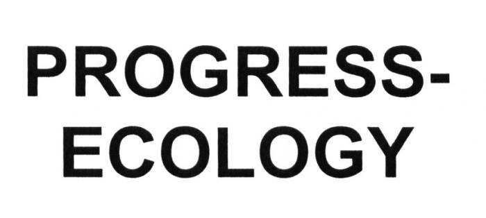 PROGRESS-ECOLOGY PROGRESSECOLOGY PROGRESS ECOLOGYECOLOGY