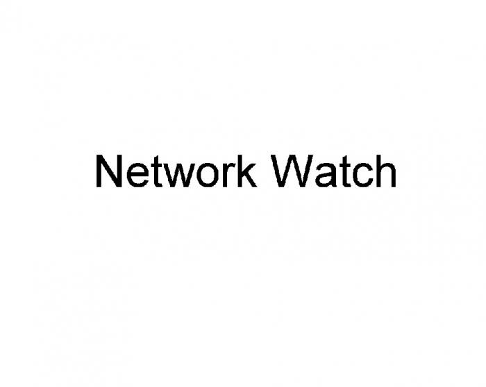 NETWORK WATCHWATCH