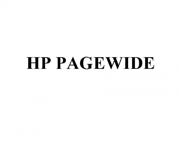 HP PAGEWIDE PAGEWIDE