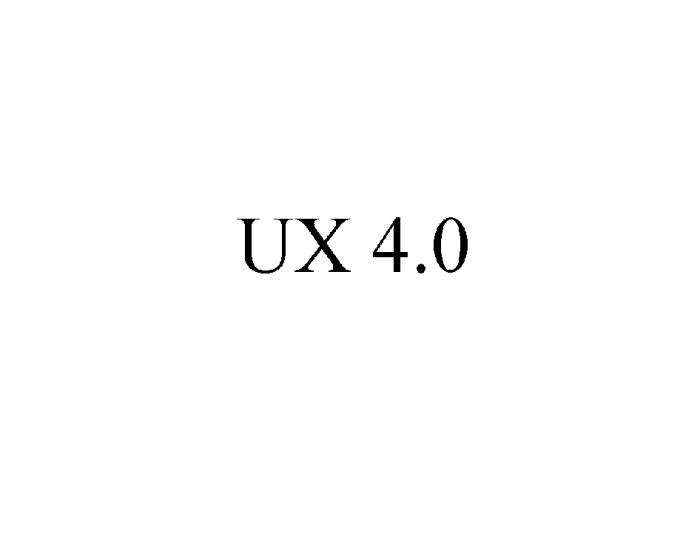 UX 4.0 UX UX4.0 UX4 UX40UX40