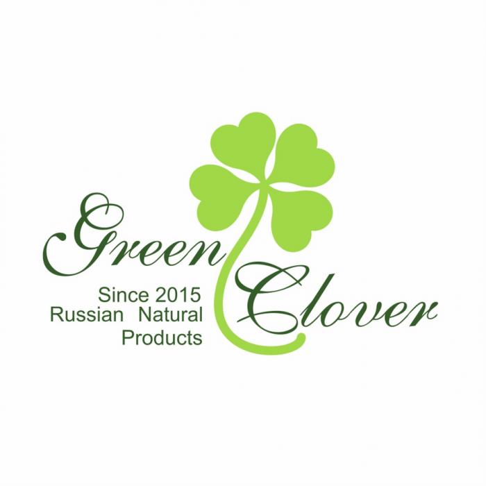 GREEN CLOVER SINCE 2015 RUSSIAN NATURAL PRODUCTSPRODUCTS