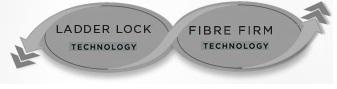 LADDER LOCK TECHNOLOGY FIBRE FIRM TECHNOLOGY LADDERLOCK FIBREFIRMFIBREFIRM