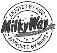 ENJOYED BY KIDS MILKY WAY APPROVED BY MUMS