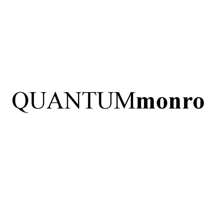 QUANTUMMONRO QUANTUMMONRO MONRO QUANTUM MONRO