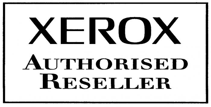 XEROX AUTHORISED RESELLER
