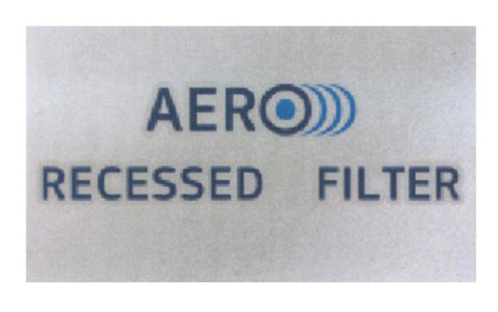 AERO RECESSED FILTER AERAER