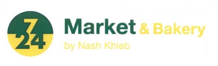 7 24 MARKET & BAKERY BY NASH KHLEB NASH KHLEB NASHKHLEB 7-24 7/24 724724