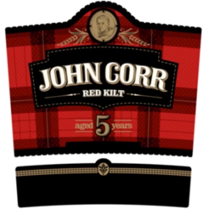 JOHN CORR RED KILT AGED 5 YEARS JOHNCORR CORR