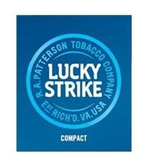 LUCKY STRIKE COMPACT R.A. PATTERSON TOBACCO COMPANY COMPACT EST. RICHD.VA.USA LUCKYSTRIKE PATTERSON RAPATTERSON RICHDVA RICHD RICH RICHD D.VA RICHDVA DVA VARICH'D.VA.USA VA