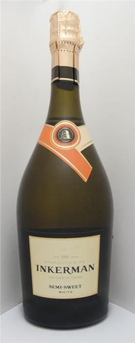 INKERMAN SINCE 1961 SPARKLING WINE THE TASTE OF CRIMEA SEMI-SWEET WHITE INKERMAN SEMISWEET SWEET SEMI SEMISWEET