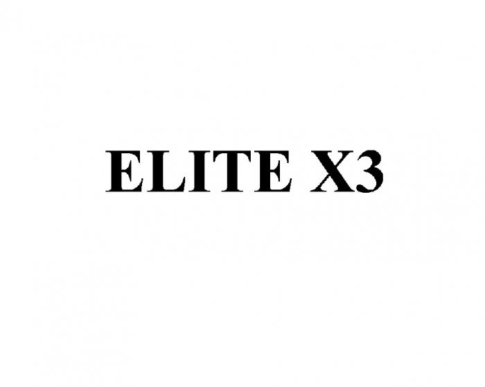 ELITE X3 Х3 ХЗХЗ